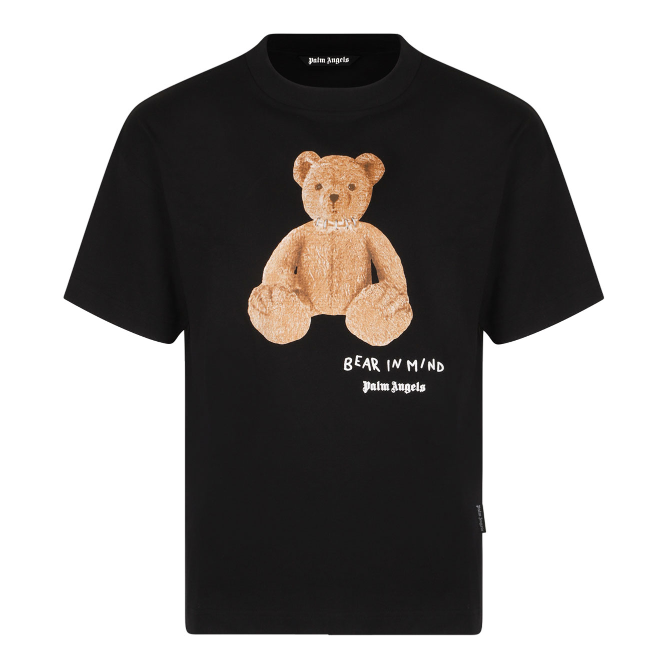 블랙 BEAR IN MIND 티셔츠